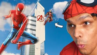 I Found AVENGERS TOWER in SpiderMan 2 PS5 Part 2 [upl. by Niran]