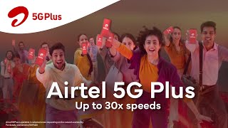 Airtel 5G Plus Superfast speeds now on the go [upl. by Atnom]