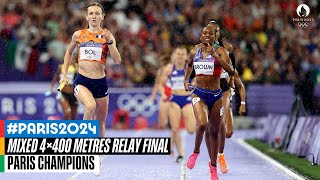 Mixed 4×400 metres relay Final  Paris Champions [upl. by Berlinda]