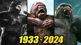 Evolution of KONG chest beating  19332024 [upl. by Hashim46]