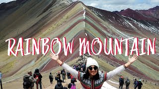 RAINBOW MOUNTAIN  Winikunka  Vinicunca  Montaña de Siete Colores  Amazing Hikes Near Cusco Peru [upl. by Elwin]