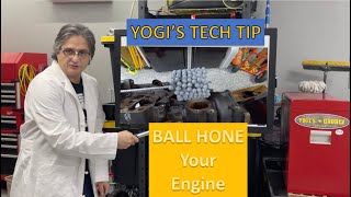 Yogis Tech Tip How To DEGLAZE Engine Cylinders Using A FLEX HONE [upl. by Sashenka]