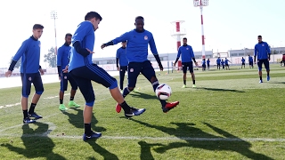 Η προπόνηση πριν την Οσμάνλισπορ  Training ahead of match against Osmanlispor FK [upl. by Elenahc]