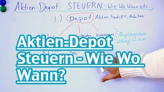 Muss ich für Aktiengewinne im Depot Steuern zahlen Abgeltungssteuer [upl. by Shermy]