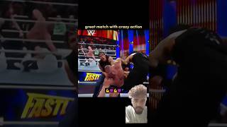 Brock Lesnar vs Roman Reigns vs Dean Ambrose Brock Lesnar Destroyed  Brock Lesnar Edit shorts wwe [upl. by Hickey111]