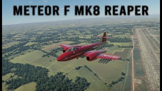 meteor f mk8 reaper test flight in war thunder [upl. by Burman]