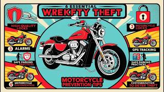 6 Tips to Keep Your Motorcycle Safe from Theft [upl. by Carrelli]