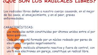 Radicales libres en el adn [upl. by Geneva]