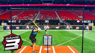 2023 MERCEDESBENZ STADIUM WORLD SERIES GAME 3  Magic vs Eagles  MLW Wiffle Ball [upl. by Gough]