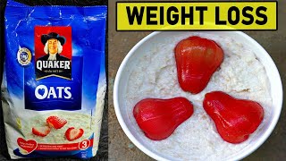 Quaker Oats Recipe Without MILK for Weight Loss  How To Prepare Oats for Weight Loss Quaker Oats [upl. by Cos]