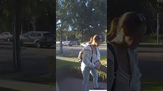 Girl Caught Stealing Package from Doorstep Caught on Camera [upl. by Ashia]