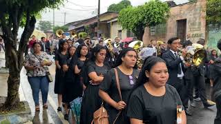 Marcha Fúnebre 6 Banda HJNSE Nahuizalco Santo Entierro de Nahuizalco 2024 SV [upl. by Sillert925]