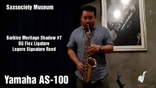 Alto Saxophone Yamaha AS100 [upl. by Wynne]