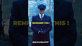 Never  Thomas Shelby 😎🔥ahorts motivation inspiration attitude quotes thomasshelby [upl. by Canter]