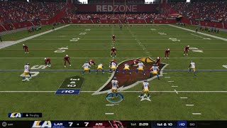 Cardinal Chaos In Arizona Rams  Cardinals All Madden Bettors Simulation Prediction [upl. by Delphinia]