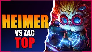 Heimerdinger vs Zac Heimerdinger Top FULL SLOW  The Bruxo [upl. by Ethelyn]