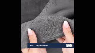 VERHEES TEXTILES 02551 STRETCH TOWELING [upl. by Litt]