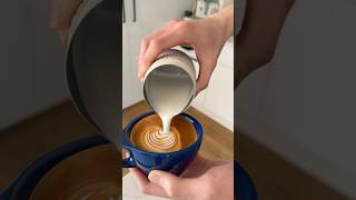 PRACTICING ROSETTA LATTE ART [upl. by Arleta]