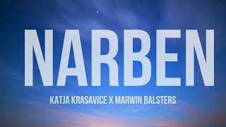 KATJA KRASAVICE x MARWIN BALSTERS  NARBEN Lyrics [upl. by Budge]