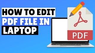 How to Edit PDF in Laptop [upl. by Konrad]