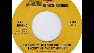 Fats Domino  Everybodys Got Something To Hide Except Me And My Monkey  December 1968 [upl. by Selma]