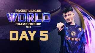 Rocket League World Championship  Group Stage  Day 5 [upl. by Tterej]