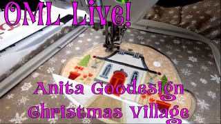 Anita Goodesign Christmasville Machine Embroidery DesignsApplique [upl. by Esojnauj936]