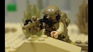 LEGO ZOMBIE APOCALYPSE Navy Seals vs Zombies lego film part 2 [upl. by Isyed]