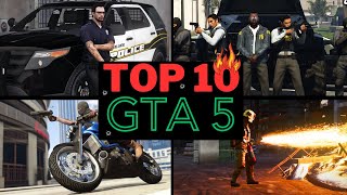 TOP 10 GTA 5 ROLEPLAY SERVERS OF 2024  PS5 PS4 XBOX 1 amp XBOX SERIES X [upl. by Kilgore574]