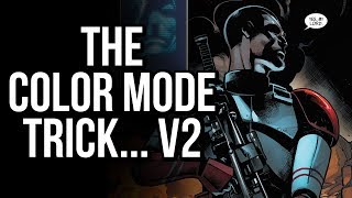 The Color Mode Trick v2 a Photoshop comic coloring tutorial [upl. by Landa]