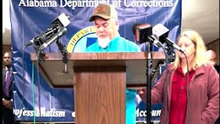 Elizabeth Sennetts family and the Alabama Department of Corrections address media after execution [upl. by Lraep]