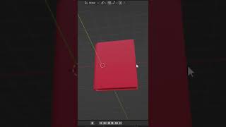 Model Book in Blender  Blender Basic blenderbasics blender blender3dmodelingtutorialbeginner [upl. by Shaer]