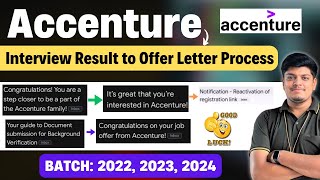 🔥Accenture Breaking News  Interview Result to Offer Letter Process  Workday Status 22 2023 2024 [upl. by Lalise458]