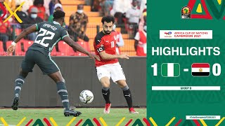 Nigeria 🆚 Egypt Highlights  TotalEnergiesAFCON2021  Group D [upl. by Hartzke]