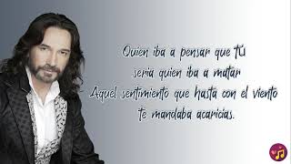 Si ya no te vuelvo a ver  Marco Antonio Solís LetraLyrics [upl. by Trinia]