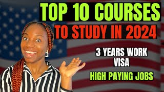 TOP 10 Courses to Study in the United States for International Students LyndaEze [upl. by Tabitha445]