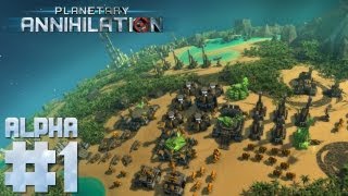 Planetary Annihilation Alpha 1  Lets Play experimentell German [upl. by Nodnol305]