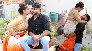 Bhabhi Apse Pyar Ho Gya Ek Pappi Do Prank Gone Kissing  kausar khan [upl. by Hsirehc]