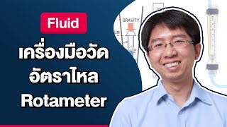 เครื่องมือวัดอัตราไหล Rotameter  Fluid [upl. by Nwahsyt]