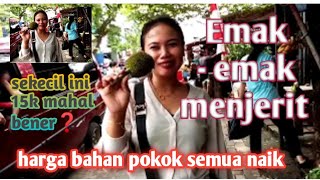 Bingung‼️ harga bahan pokok pada naik‼️ emak  emak menjerit [upl. by Rebba]