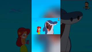 Zig and Sharko 1 ✨🔶 shorts beach entertainment [upl. by Derrek834]