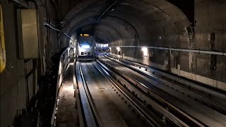 Métro de Montréalstations Jeantalonligne orange  4K [upl. by Layap]