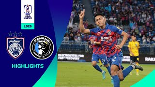 Johor Darul Tazim 80 Penang FC  LS26  Highlights Liga Super 2023 [upl. by Hanej]