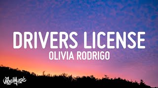 Olivia Rodrigo – drivers license Lyrics [upl. by Dwyer976]