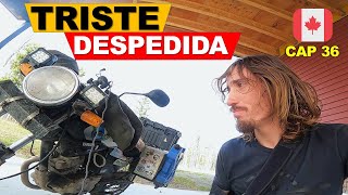 🆘️ ACCIDENTE FATAL en CANADÁ 🇨🇦 CAMBIO de PLANES  De ARGENTINA a ALASKA en MOTO 🏍 CAP 36 [upl. by Aiki446]