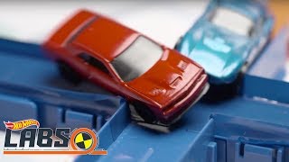 Collision Course  Hot Wheels Labs  HotWheels [upl. by Cichocki]