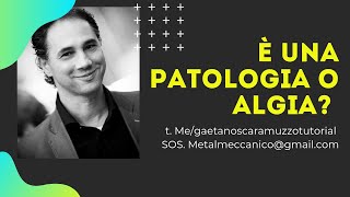 PATOLOGIA o ALGIA METASALUTE [upl. by Jone43]