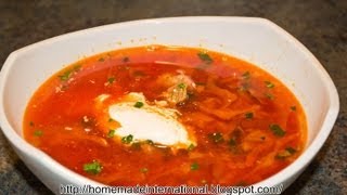 How to make Ukrainian Beef Borscht Український борщ [upl. by Cindi]