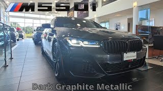 NEW ARRIVAL 2022 BMW M550i xDrive Sedan Dark Graphite Metallic [upl. by Aitercul176]