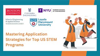 Mastering Application Strategies for Top US STEM Programs [upl. by Harrad]